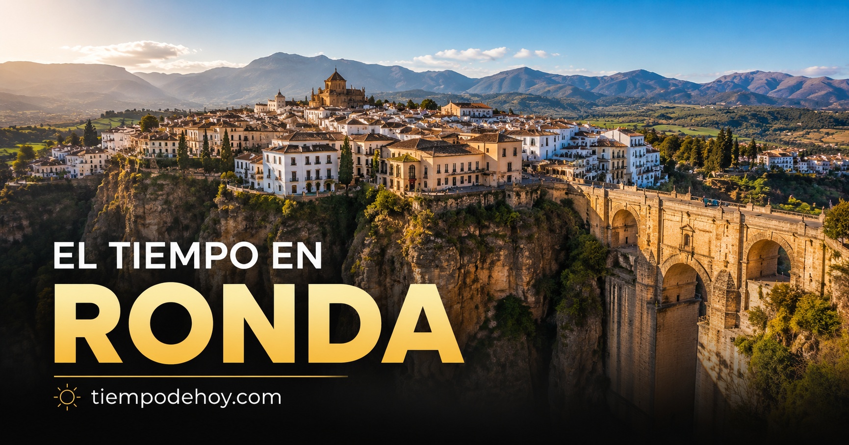 Tiempo en Ronda - Previsión meteorológica