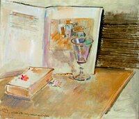 Homenaje de Picasso a Max Jacob y mío a Picasso óleo sobre lienzo F