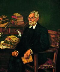 Retrato de Unamuno de Gutiérrez Solana F